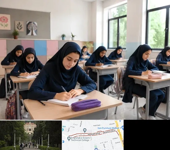 مدرسه غیرانتفاعی دخترانه در بلوار معلم رشت