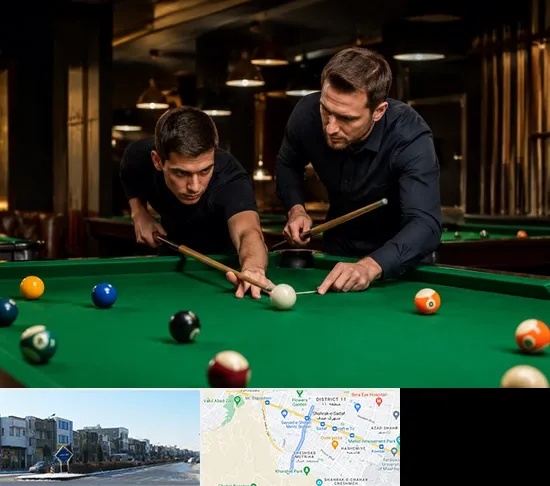مربی بیلیارد در شریعتی مشهد