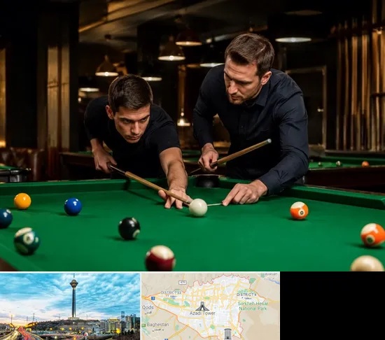 مربی بیلیارد در تهران