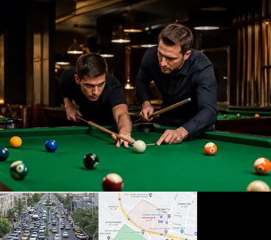 مربی بیلیارد در گلشهر کرج