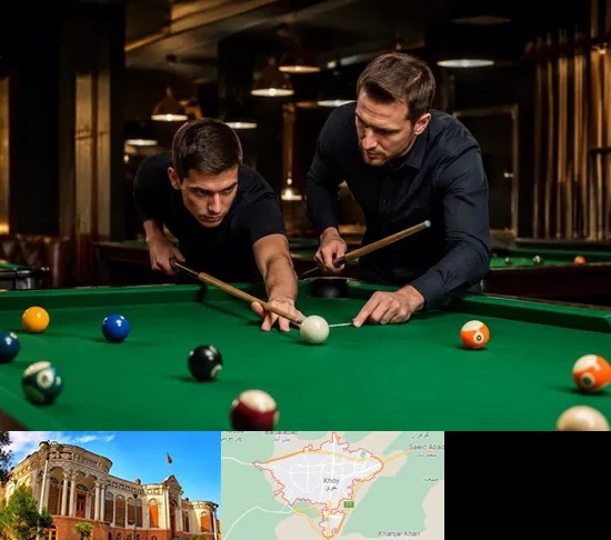 مربی بیلیارد در خوی