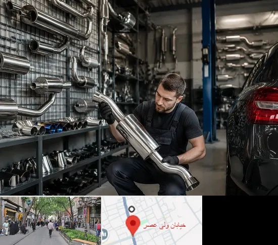 فروش اگزوز در ولیعصر شهریار