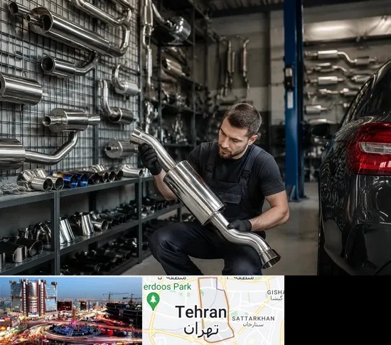 فروش اگزوز در صادقیه