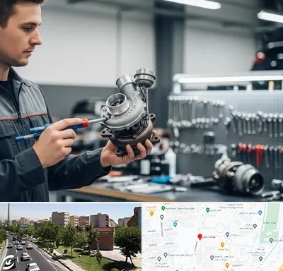 تعمیر توربو شارژ در شهرک آزمایش