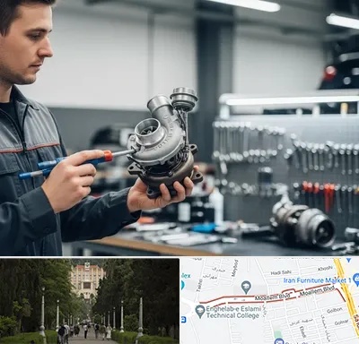 تعمیر توربو شارژ در بلوار معلم رشت