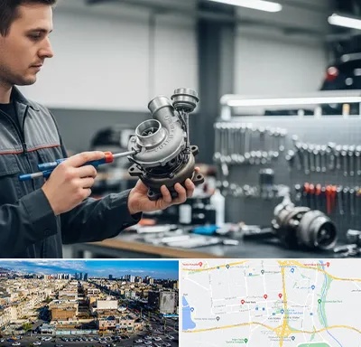 تعمیر توربو شارژ در شهرک راه آهن