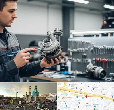 تعمیر توربو شارژ در رسالت