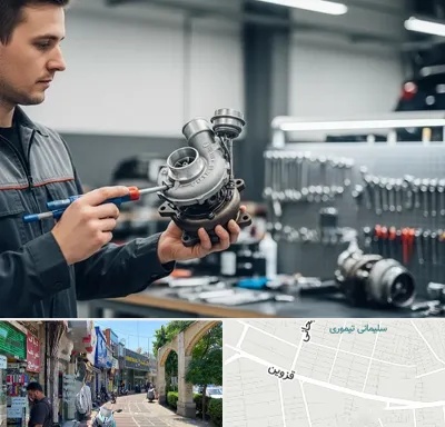 تعمیر توربو شارژ در خیابان قزوین