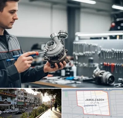 تعمیر توربو شارژ در خیابان جمالزاده