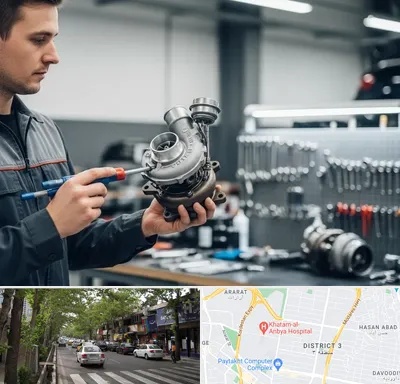 تعمیر توربو شارژ در ظفر