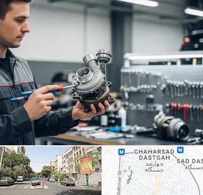 تعمیر توربو شارژ در چهارصد دستگاه