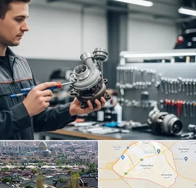 تعمیر توربو شارژ در رباط کریم