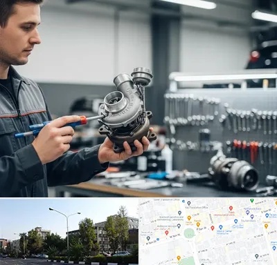 تعمیر توربو شارژ در میدان کاج