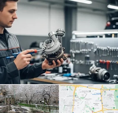 تعمیر توربو شارژ در باغ فیض
