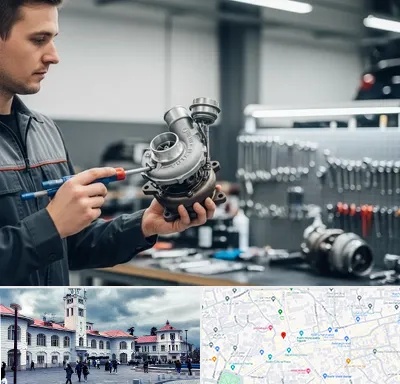 تعمیر توربو شارژ در میدان شهرداری رشت