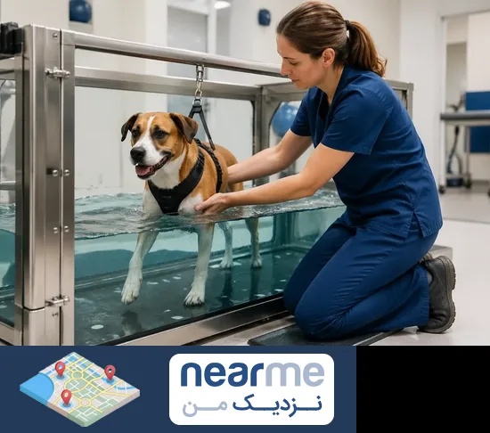 فیزیوتراپی حیوانات در نزدیک من