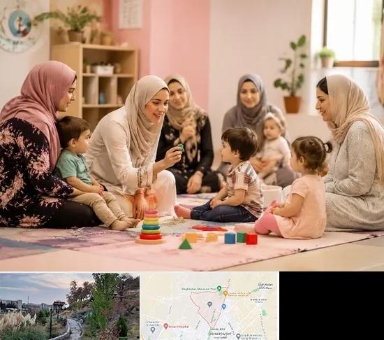 کارگاه مادر و کودک در باغستان کرج