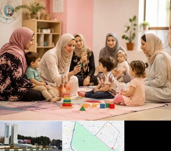 کارگاه مادر و کودک در بلوار فلسیطین مشهد