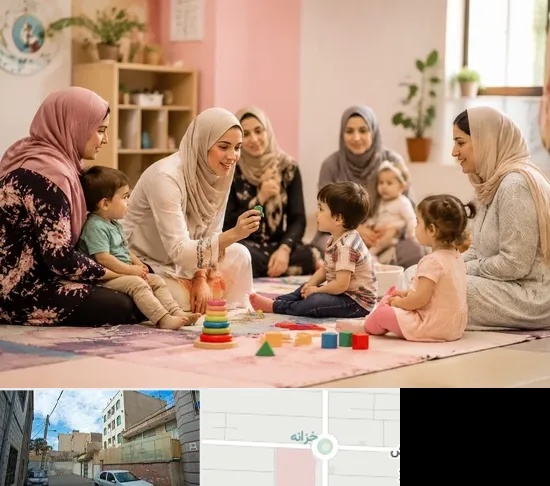 کارگاه مادر و کودک در خزانه