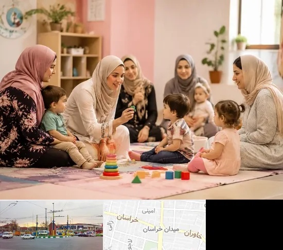 کارگاه مادر و کودک در میدان خراسان
