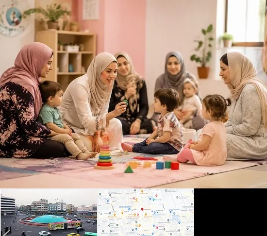 کارگاه مادر و کودک در میدان انقلاب