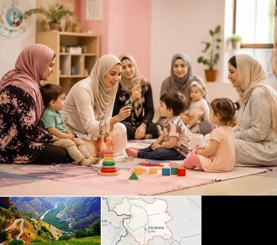 کارگاه مادر و کودک در کردستان