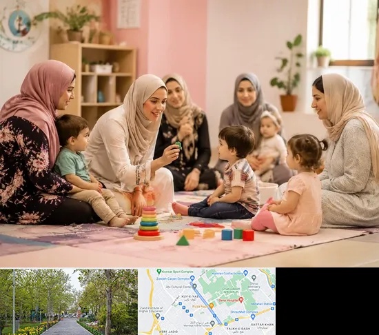 کارگاه مادر و کودک در قدوسی غربی شیراز