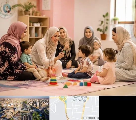 کارگاه مادر و کودک در استاد معین