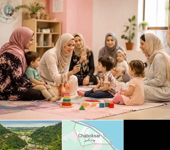 کارگاه مادر و کودک در چابکسر