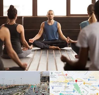 مربی یوگا در بلوار توس مشهد