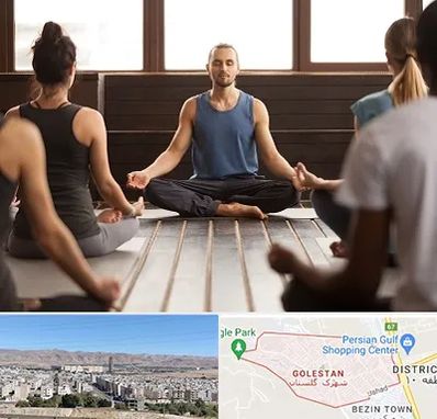 مربی یوگا در شهرک گلستان شیراز