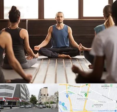 مربی یوگا در بلوار فردوس 