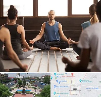 مربی یوگا در بهارستان