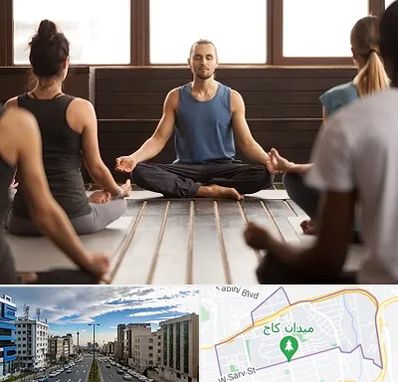 مربی یوگا در سعادت آباد 