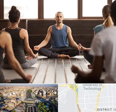 مربی یوگا در استاد معین