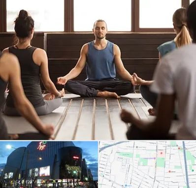 مربی یوگا در بلوار اباذر