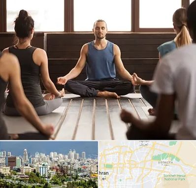 مربی یوگا در شرق تهران 