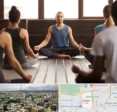 مربی یوگا در گیشا