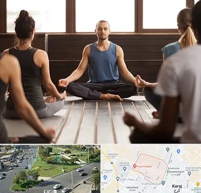 مربی یوگا در شاهین ویلا کرج