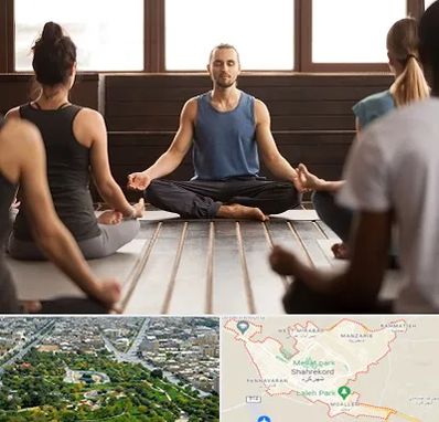 مربی یوگا در شهرکرد