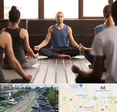 مربی یوگا در جنوب تهران