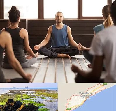 مربی یوگا در بندرلنگه