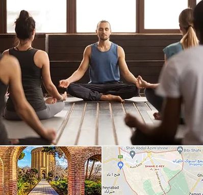 مربی یوگا در شهر ری