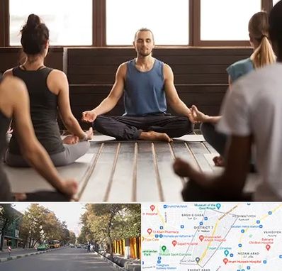 مربی یوگا در شریعتی