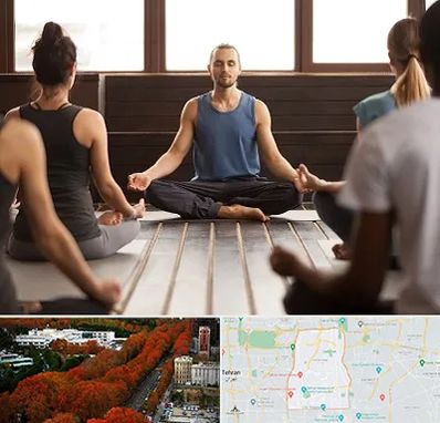 مربی یوگا در منطقه 6 تهران