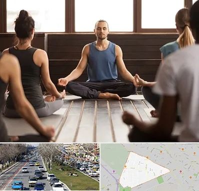 مربی یوگا در احمدآباد مشهد