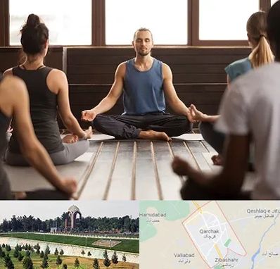 مربی یوگا در قرچک