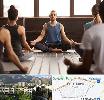 مربی یوگا در اختیاریه
