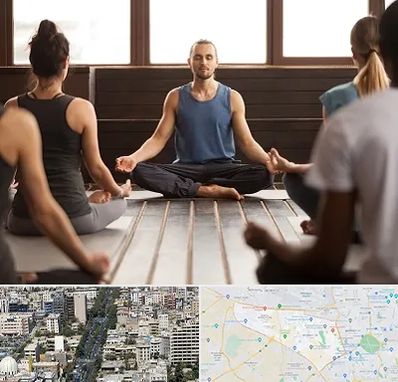 مربی یوگا در منطقه 18 تهران