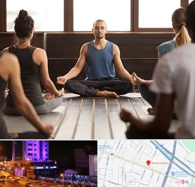 مربی یوگا در آبرسان تبریز